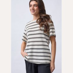 Sisters Point Veda SS1 Cream Stripes