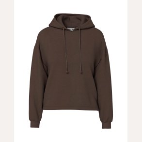 Pieces Chilli LS Hoodie Hot Fudge