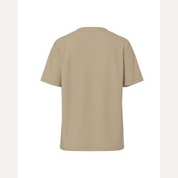 Pieces Ria SS Solid Tee Beige