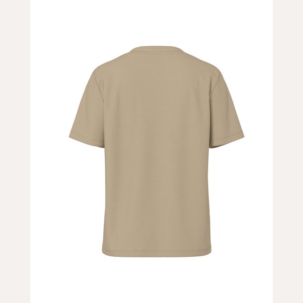 Pieces Ria SS Solid Tee Beige
