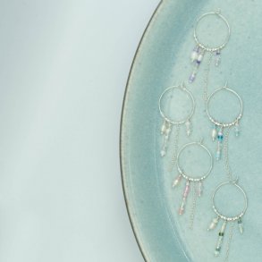 Smykish Funky Hoops Slv - Vlg mellem flere farver