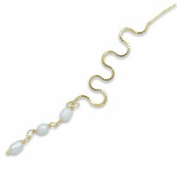 Smykish Tipi Chains/ Kderering i Guld