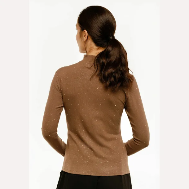 Liberte Essentiel Tammi LS Blouse Brown