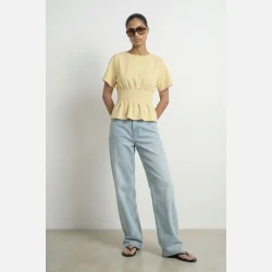 PREORDER HYPEDROP Sana SS Pleated T-Shirt 