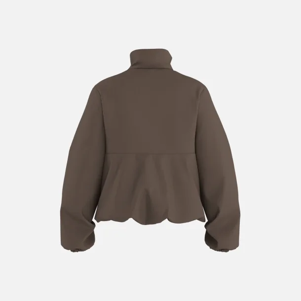 PREORDER HYPEDROP Lucia High-Neck Shacket Chocolate