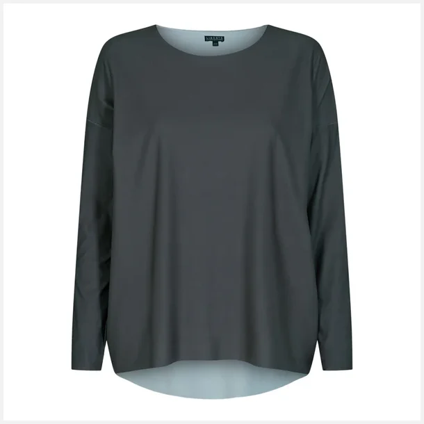 Liberte Essentiel Alma Bluse Dark Grey 