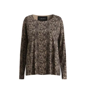 Liberte Essentiel Alma Bluse Mocca Brown Lace