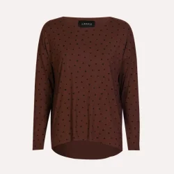 Liberte Essentiel Alma bluse brown heart