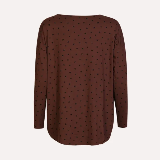 Liberte Essentiel Alma bluse brown heart