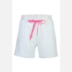 Liberte Essentiel Alma Shorts Blue Creme Small Stripes