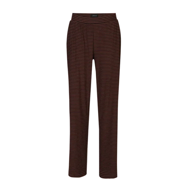 Liberte Essentiel Alma Wide Pants Espresso Stripe