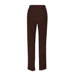 Liberte Essentiel Alma Wide Pants Espresso Stripe
