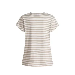 Liberte Essentiel Alma U Tshirt Sand Ivory Stripe