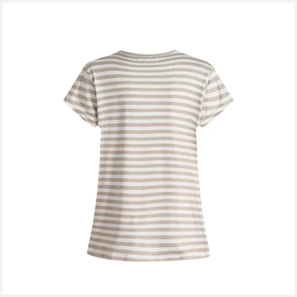 Liberte Essentiel Alma U Tshirt Sand Ivory Stripe