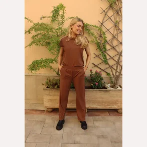 Liberte Essentiel Alma Wide Pants Milk Chocolate 