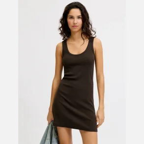 JJXX Frida U-Neck Dress Brown