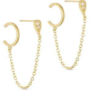 Tim & Simonsen Arya Earring/Cuff Guld Eller S�lv