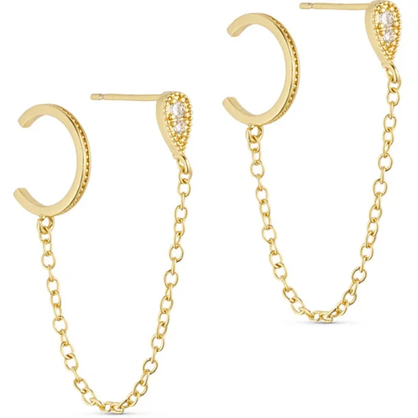 Tim &amp; Simonsen Arya Earring/Cuff Guld Eller S�lv