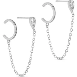 Tim &amp; Simonsen Arya Earring/Cuff Guld Eller S�lv