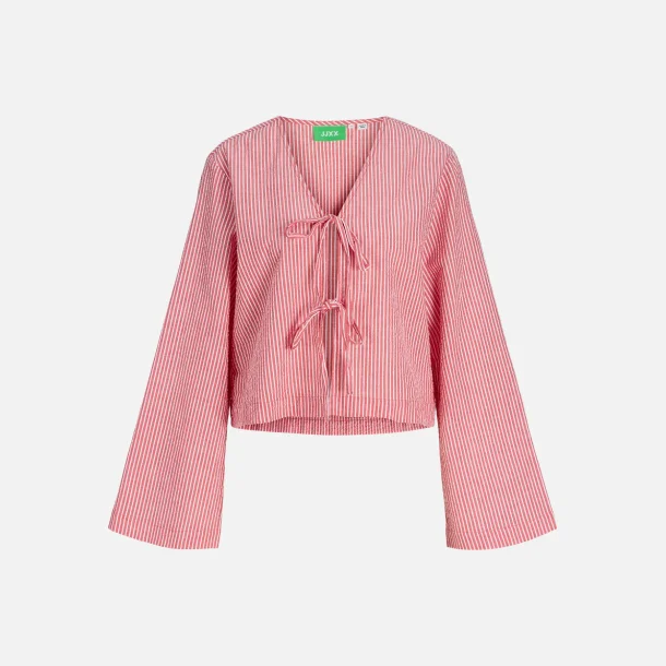 JJXX Windy Seersucker Tie Shirt Stripes