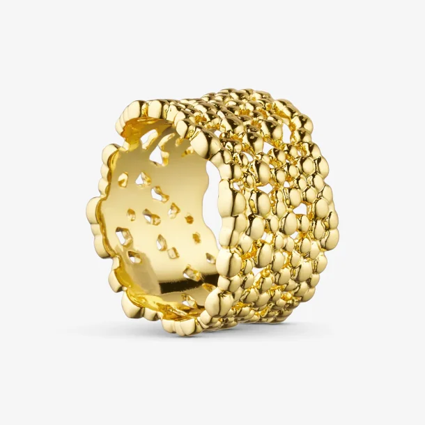 Wolff Jewelry Big Boble Ring Guld