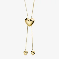 Wolff Jewelry Bomby Heat Necklace Guld Eller S�lv