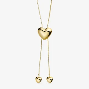 Wolff Jewelry Bomby Heat Necklace Guld Eller S�lv