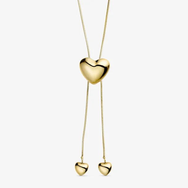 Wolff Jewelry Bomby Heat Necklace Guld Eller S�lv