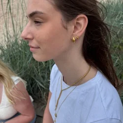 Wolff Jewelry Bomby Studs Guld
