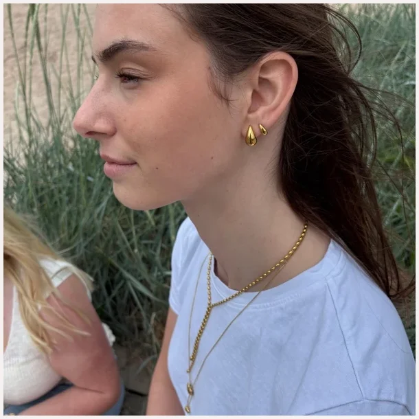 Wolff Jewelry Bomby Studs Guld