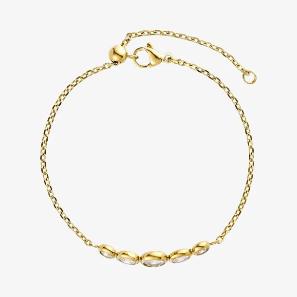 Wolff Jewerly Braza Bracelet Guld Eller S�lv