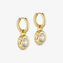 Wolff Jewerly Braza Hoops Guld Eller S�lv