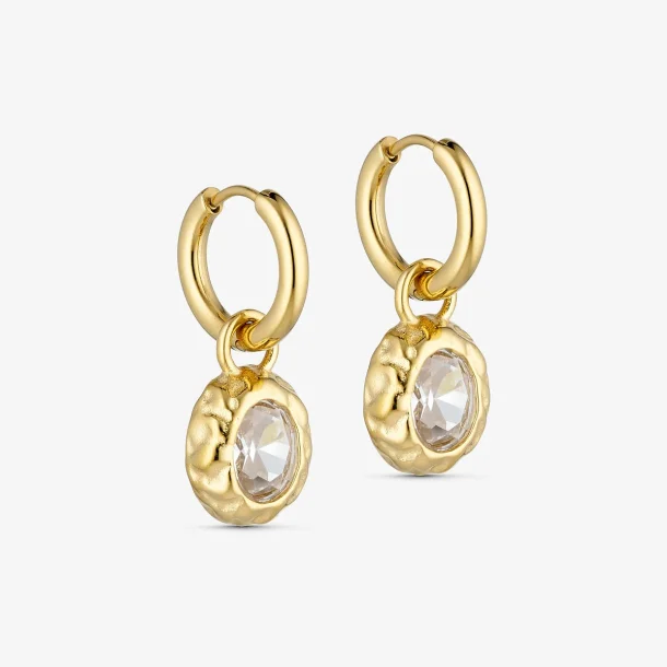Wolff Jewerly Braza Hoops Guld Eller S�lv