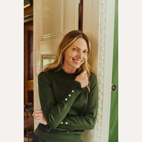 Freequent Katie Pullover Kombu Green