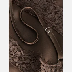 PREORDER JJXX Vima Satin Lace Mix Dress 