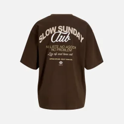 PREORDER JJXX Millow Loose SS Tee Brun