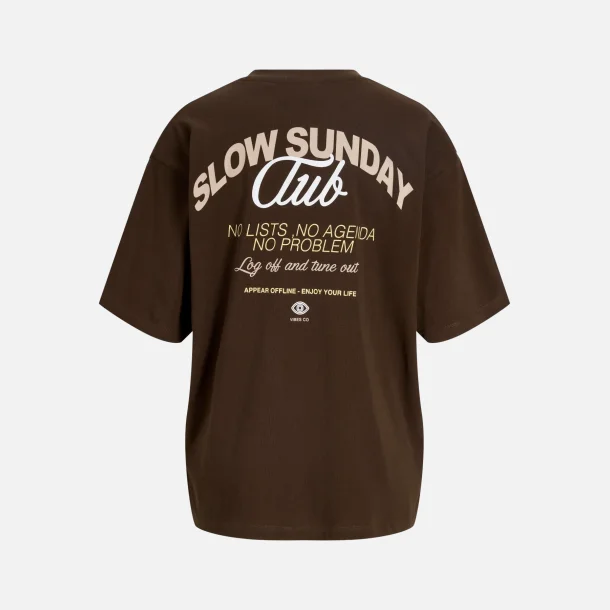 PREORDER JJXX Millow Loose SS Tee Brun