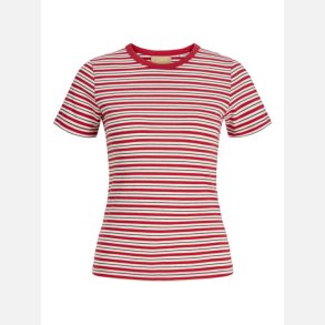  JJXX Gigi Stripe Tee R�d