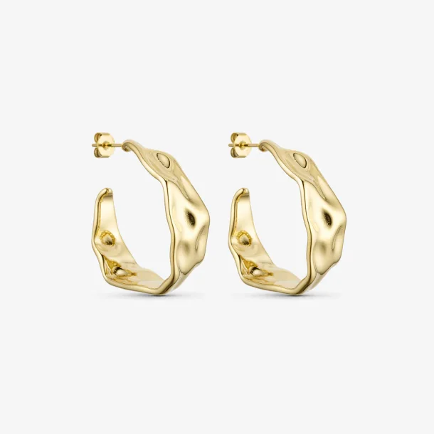 Wolff Jewelry Fanny Hoops Slv/Guld