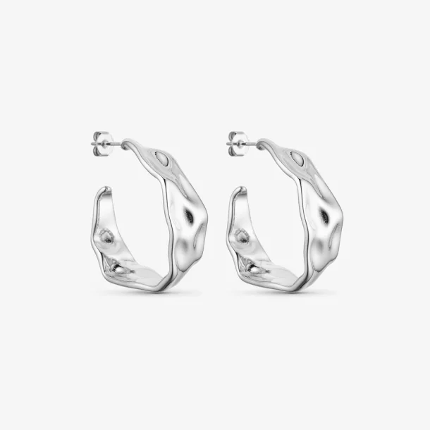 Wolff Jewelry Fanny Hoops Slv/Guld