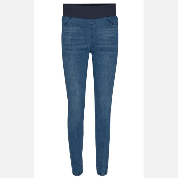 Freequent Shantal Bukser Blue Denim