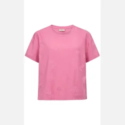 Freequent Ziprea Tee Pink