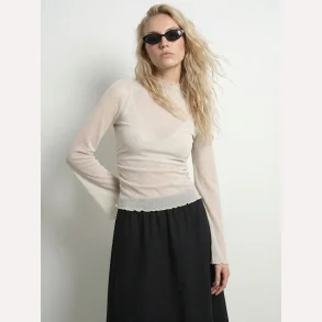 HYPEDROP Brit LA Gathered Mesh Top 