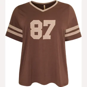 Cassiopeia Gamette Tshirt Brown Combi 