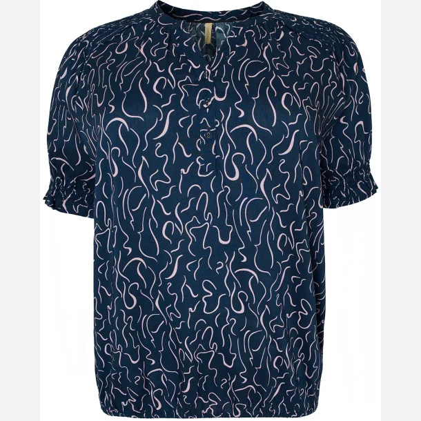 Cassiopeia Henriette Blouse Navy Combi