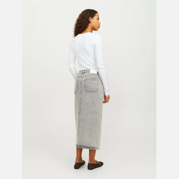 JJXX Freya LS Rib Tee White