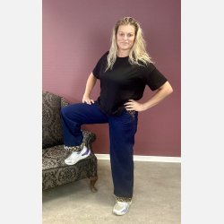 Noisy May Sure leo patch jeans