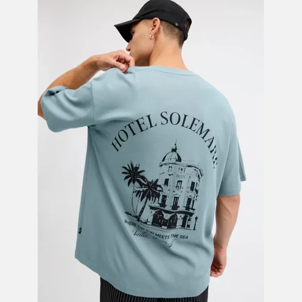 Jack &amp; Jones Andrew SS Tee Blue