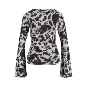 JJXX Minna Mesh Black coffee/Cow