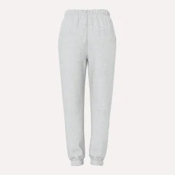 Pieces Chilli HW Sweat Pants Light Grey Melange 
